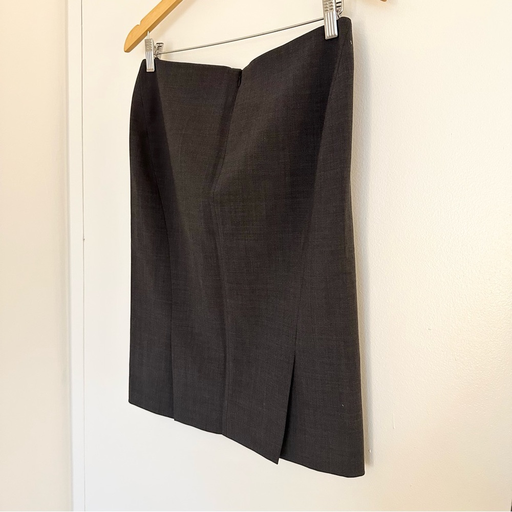 Theory Golca 2 Urban Pencil Wool Blend Skirt - Picture 9 of 14